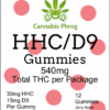 HHC/D9 Gummy Label - 12pk Apple